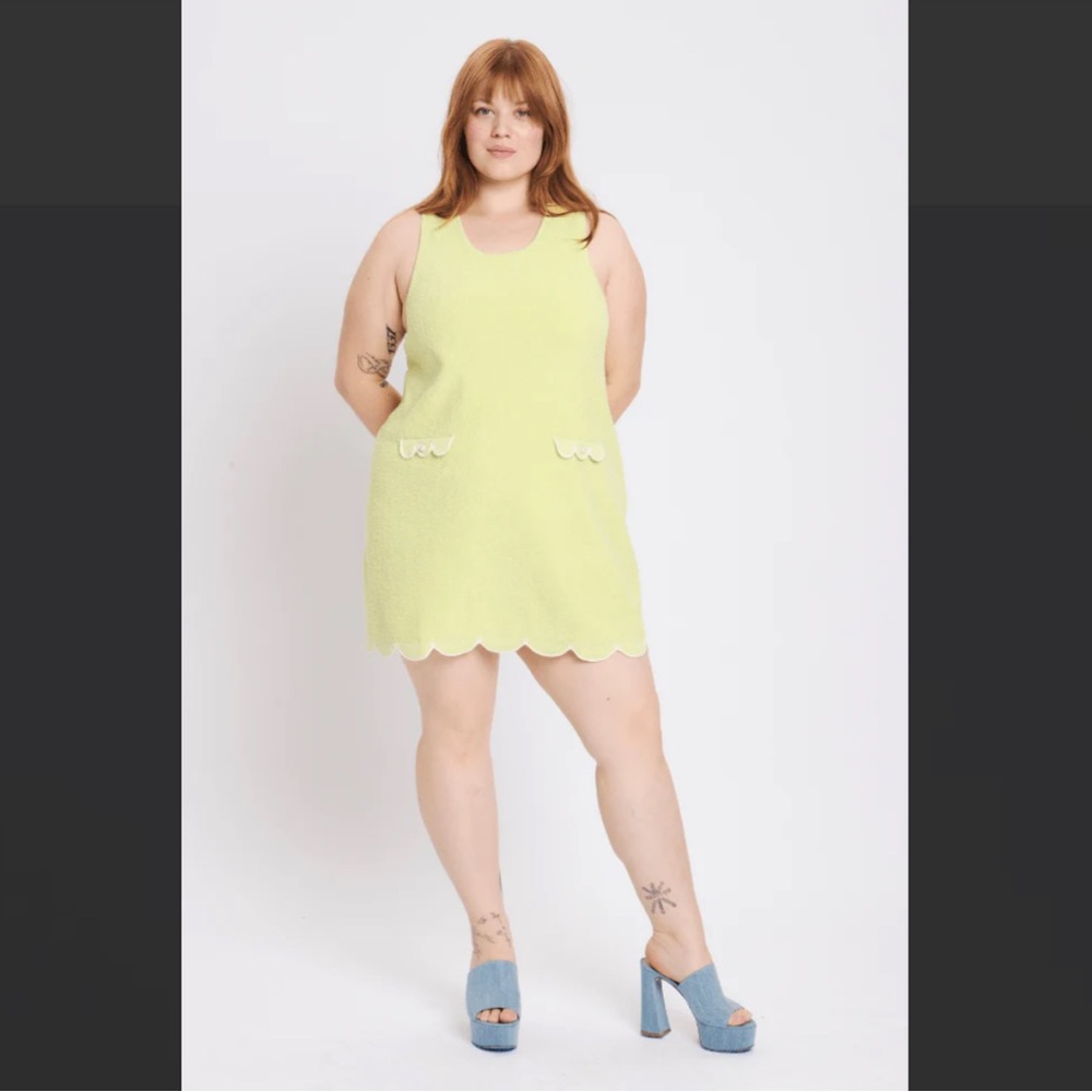 NWT Rachel Antonoff Limeade Mini Dress